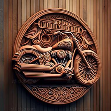 3D model Harley Davidson Low Rider (STL)